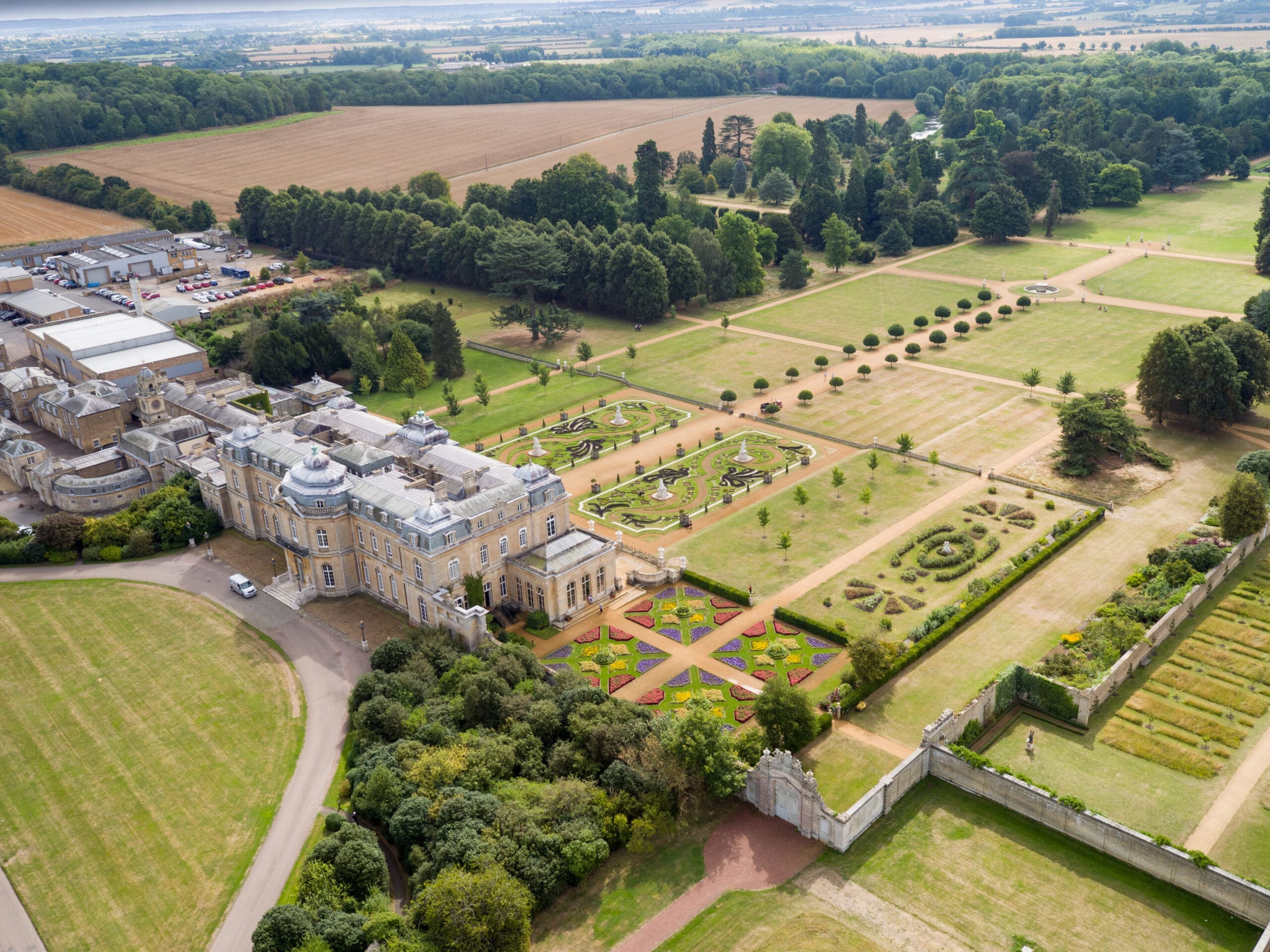 Drone film production at EH Wrest Park - Uncontainable