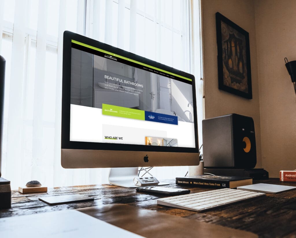 Retails Website design for Flitwick & Ampthill Bathrooms from Uncontainable