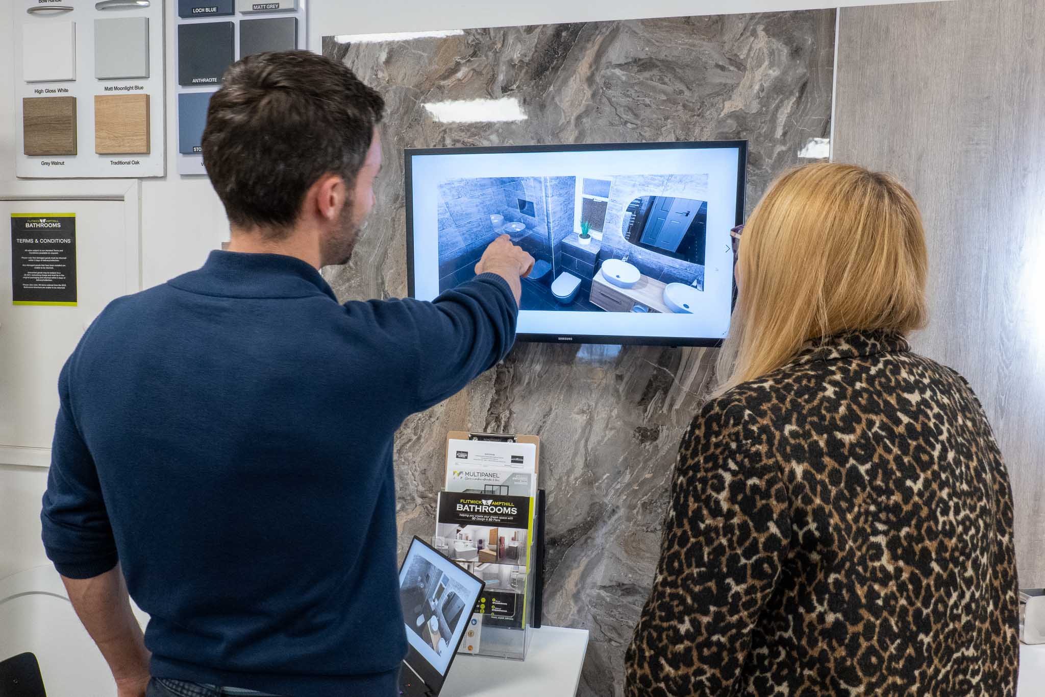 Retails Website design for Flitwick & Ampthill Bathrooms from Uncontainable