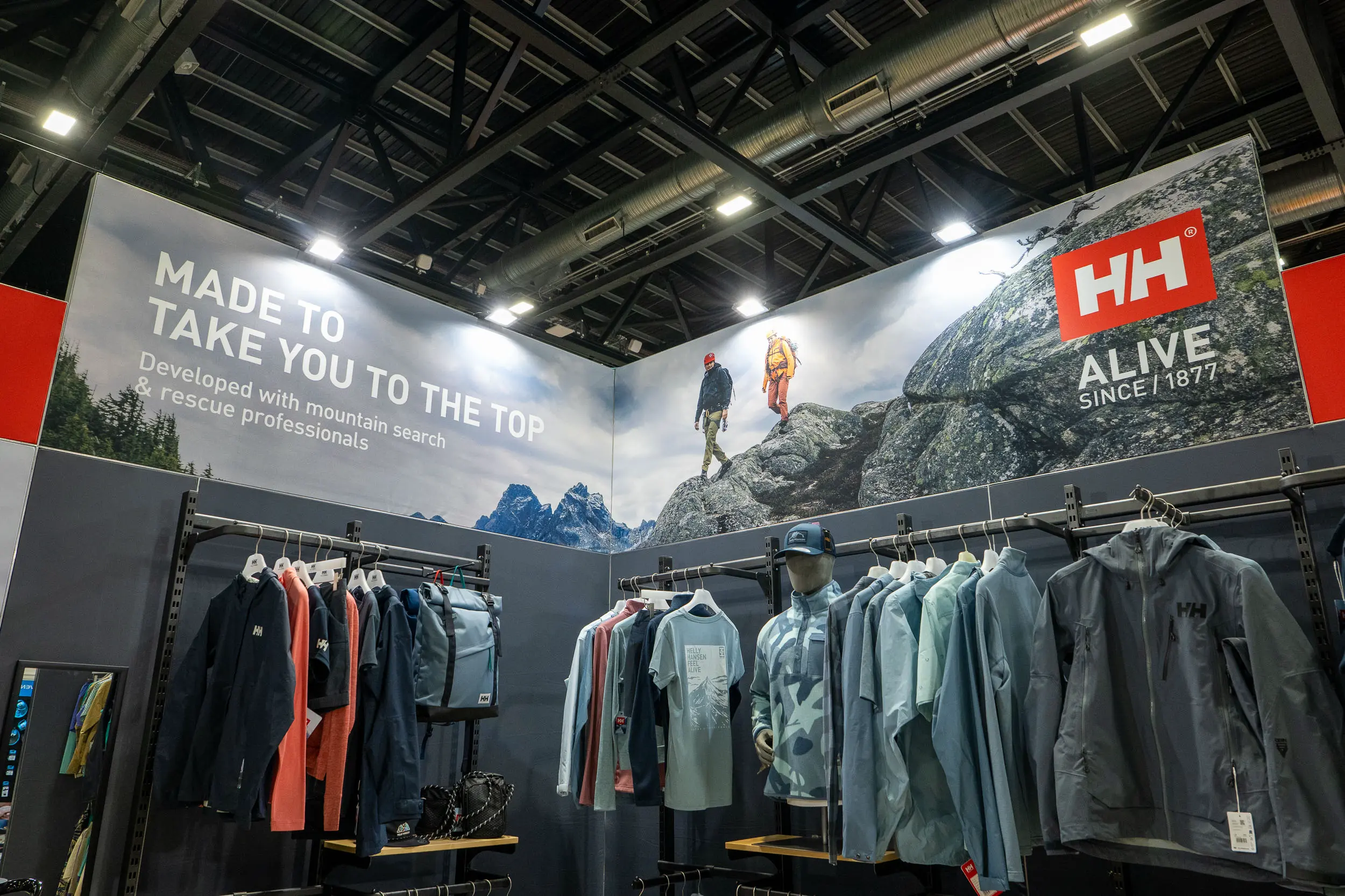 Helly Hansen Trade Stand Design