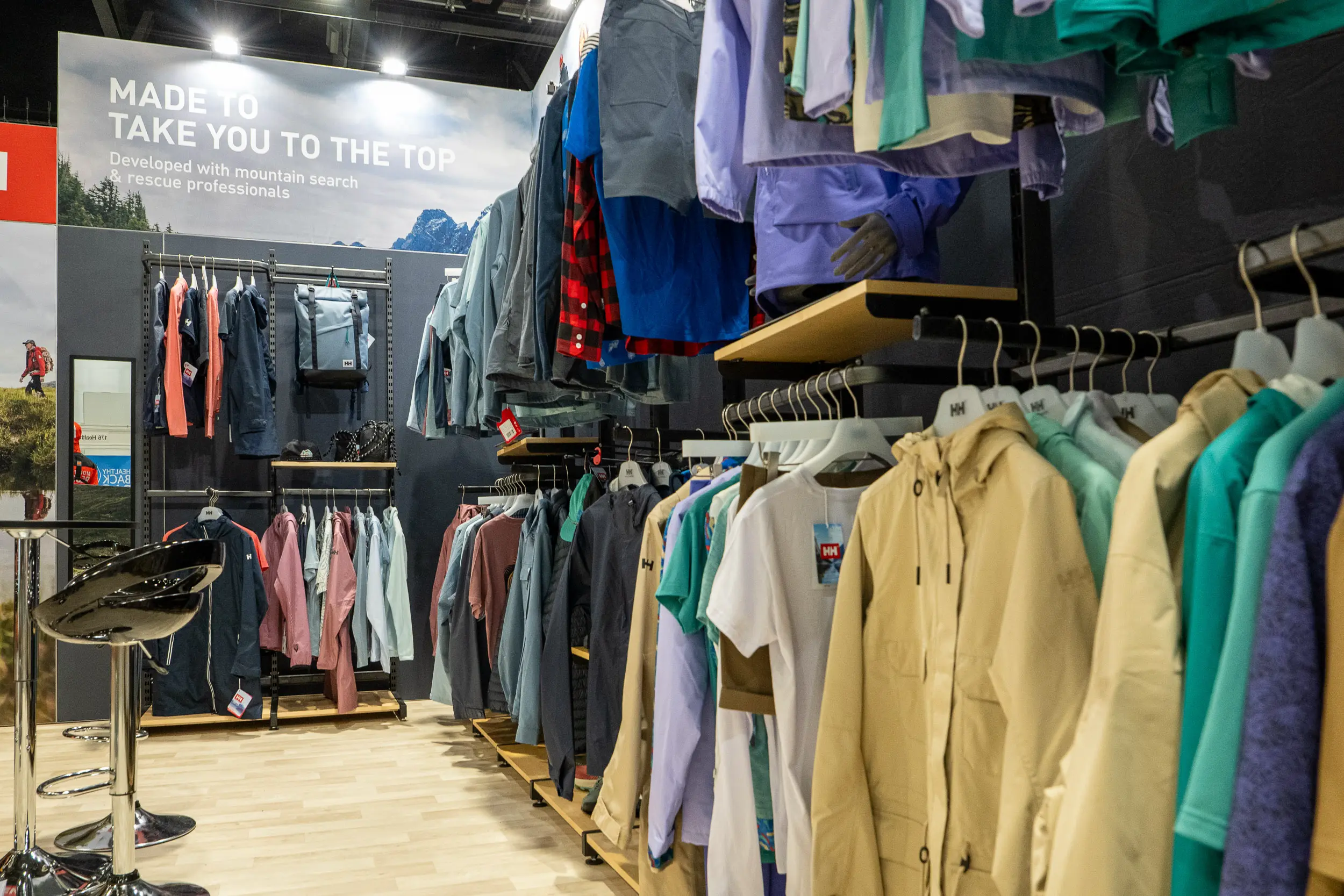 Helly Hansen Trade Stand Design