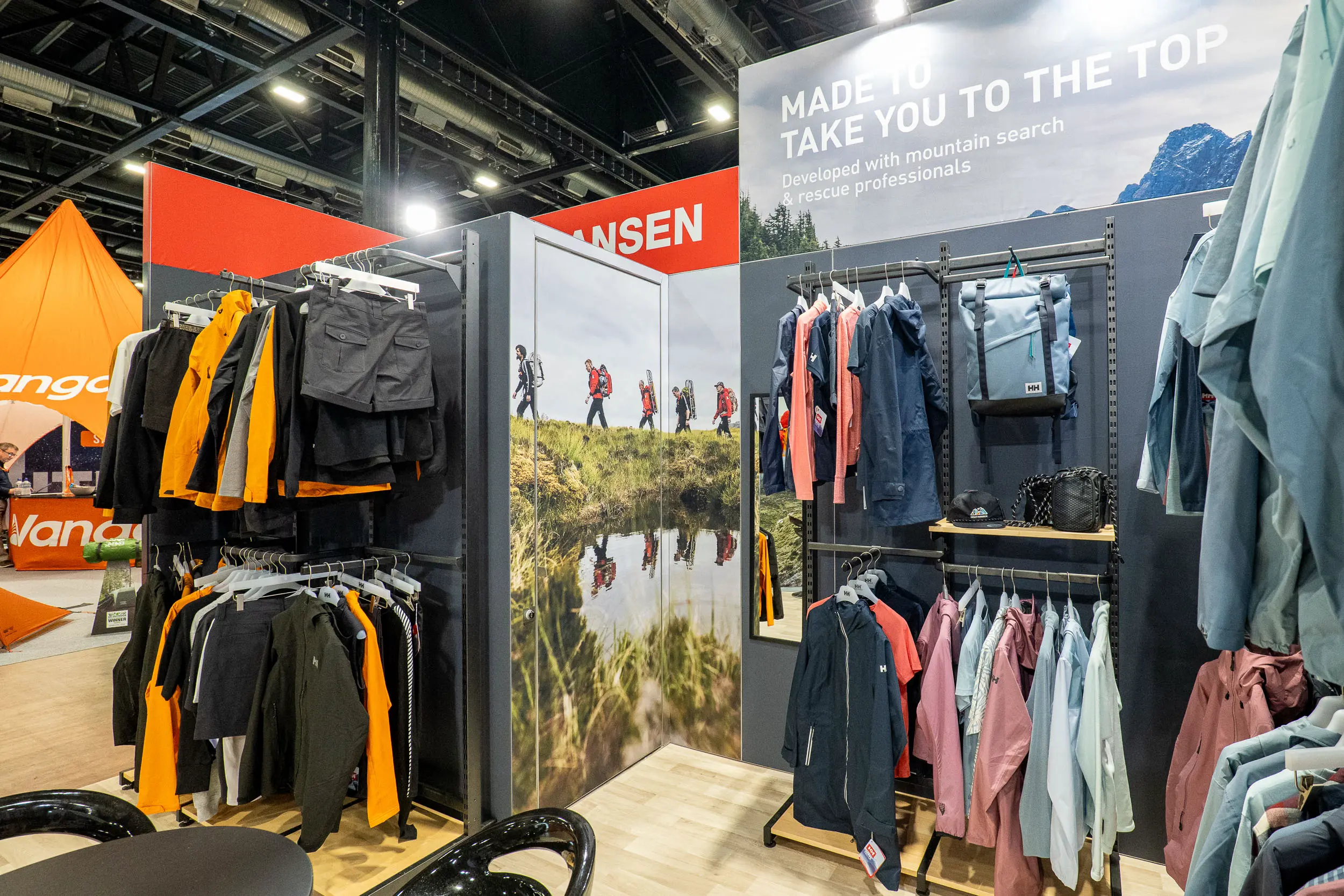 Helly Hansen Clothing Display