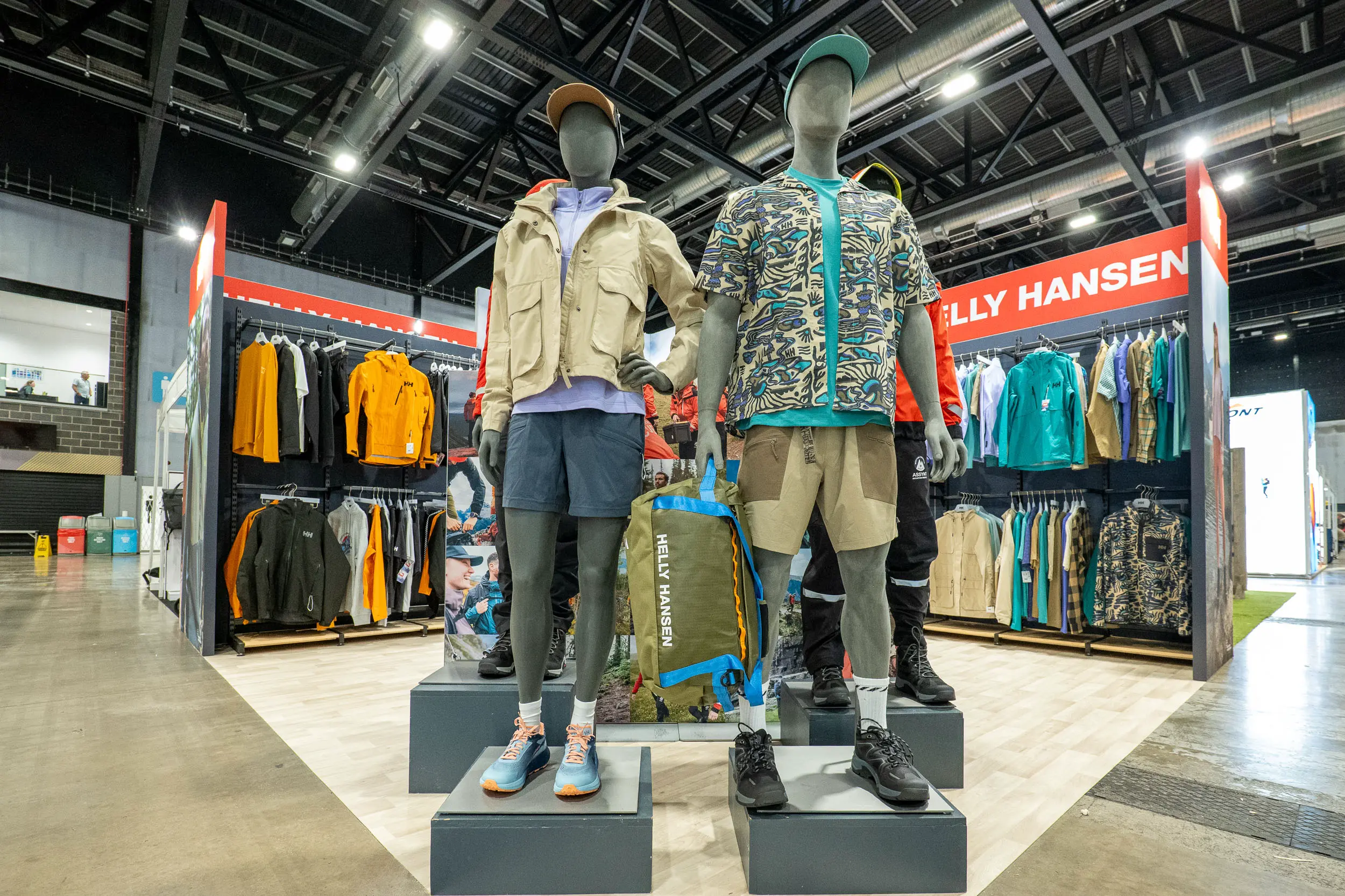 Helly Hansen Clothing Display