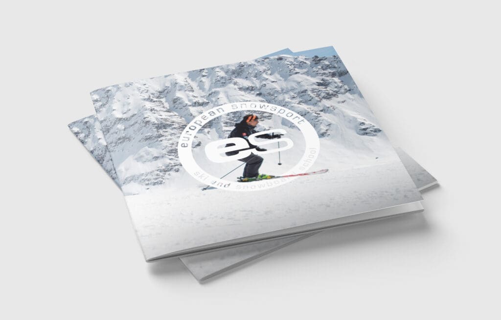 Brochure design for European Snowsports by Uncontainable