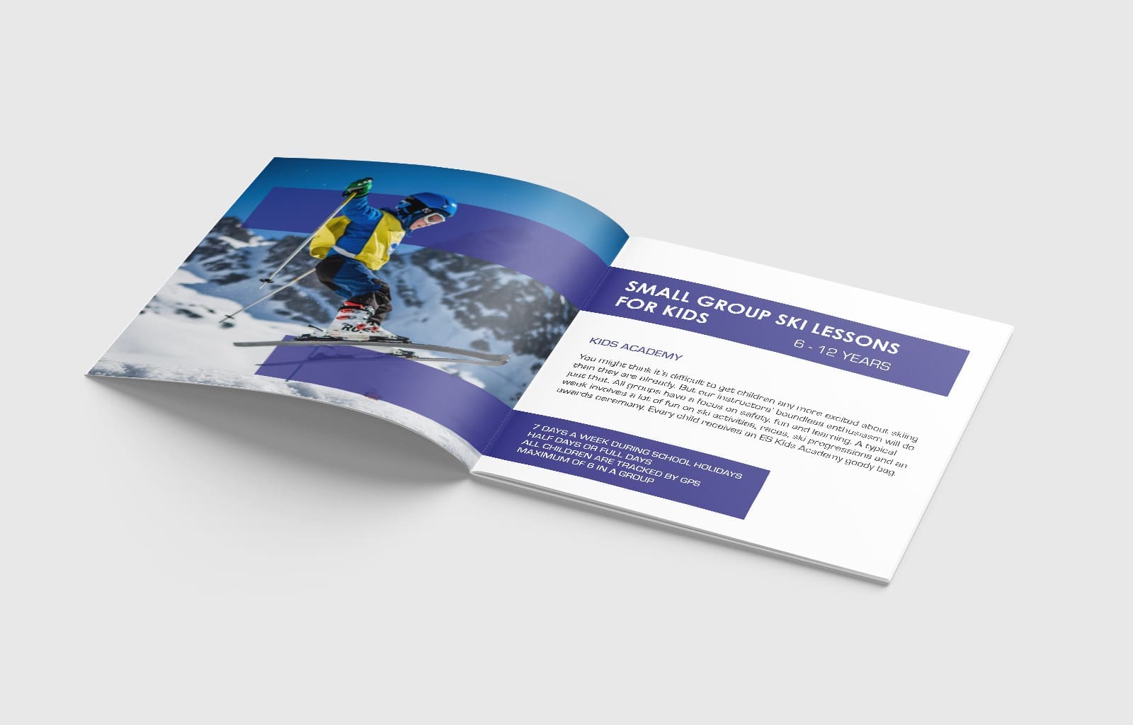 Brochure design for European Snowsports by Uncontainable